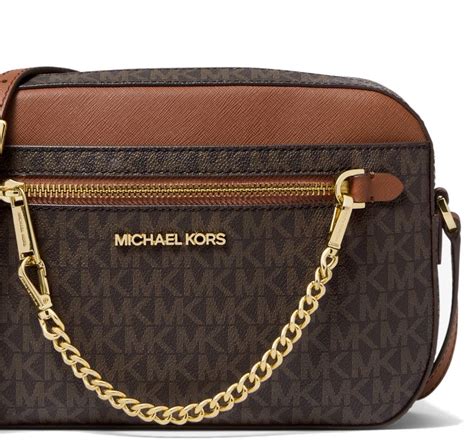 jet set large logo crossbody bag michael kors|michael kors outlet jet set.